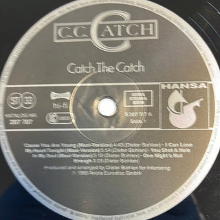 C.C. Catch – Catch The Catch LP (VG) - schallplattenparadis