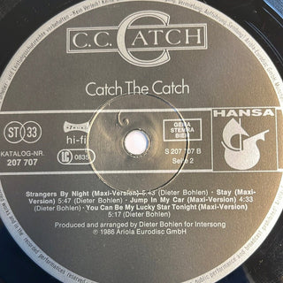 C.C. Catch – Catch The Catch LP (VG) - schallplattenparadis