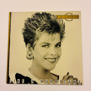 C.C. Catch ‎– Like A Hurricane LP (NM) - schallplattenparadis
