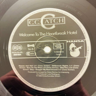 C.C. Catch – Welcome To The Heartbreak Hotel LP (VG+) - schallplattenparadis