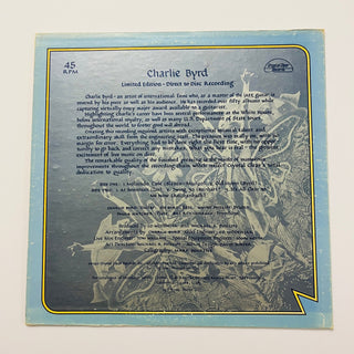 Charlie Byrd ‎– Direct Disc Recording - 12" Vinyl - 45 RPM - Limited Edition (NM) - schallplattenparadis