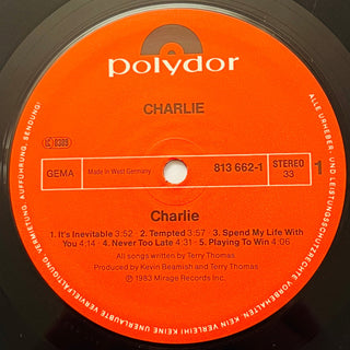 Charlie ‎– Charlie LP (VG+) - schallplattenparadis