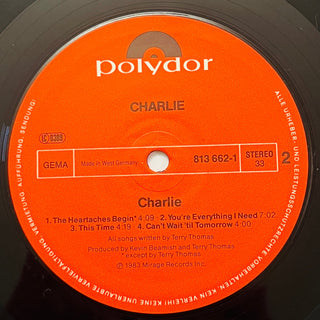 Charlie ‎– Charlie LP (VG+) - schallplattenparadis