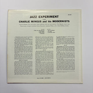 Charlie Mingus ‎– Jazz Experiment Charlie Mingus LP (NM) - schallplattenparadis