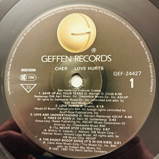 Cher ‎– Love Hurts LP mit OIS (VG+) - schallplattenparadis