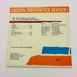 Chet Baker / Wolfgang Lackerschmid ‎– Chet Baker / Wolfgang Lackerschmid LP (NM) - schallplattenparadis