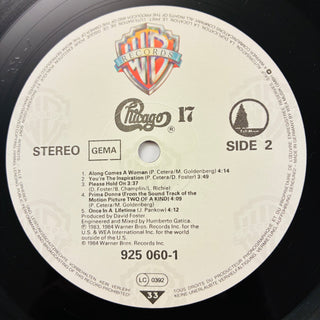 Chicago ‎– Chicago 17 LP mit OIS (NM) - schallplattenparadis