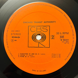 Chicago Transit Authority – Chicago Transit Authority Doppel LP (NM) - schallplattenparadis