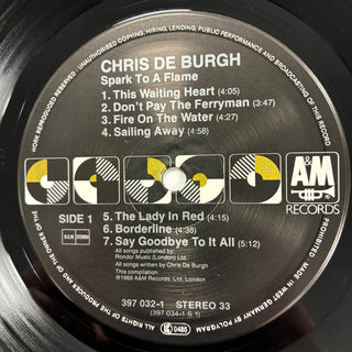 Chris de Burgh ‎– Spark To A Flame (The Very Best Of Chris De Burgh) LP mit OIS (NM) - schallplattenparadis