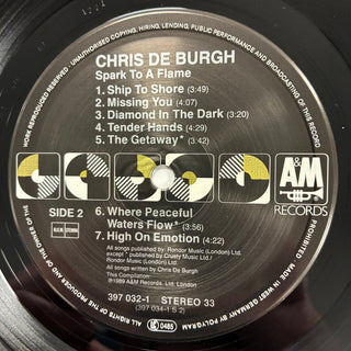 Chris de Burgh ‎– Spark To A Flame (The Very Best Of Chris De Burgh) LP mit OIS (NM) - schallplattenparadis
