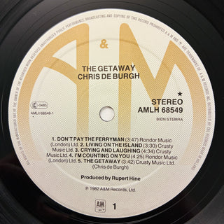 Chris de Burgh – The Getaway LP mit OIS und Beiblatt (NM) - schallplattenparadis