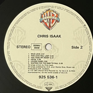 Chris Isaak ‎– Chris Isaak LP mit OIS (VG+) - schallplattenparadis