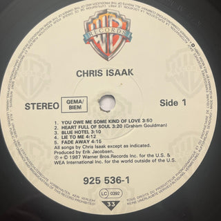 Chris Isaak ‎– Chris Isaak LP mit OIS (VG) - schallplattenparadis