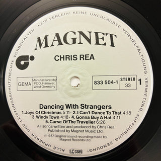 Chris Rea ‎– Dancing With Strangers LP mit OIS (NM) - schallplattenparadis