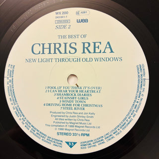Chris Rea ‎– New Light Through Old Windows (The Best Of Chris Rea) LP mit OIS (NM) - schallplattenparadis