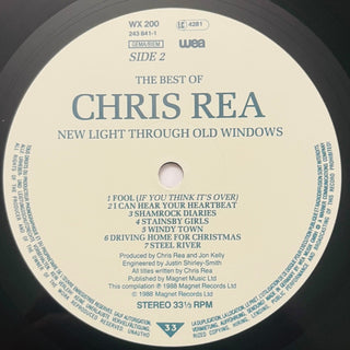 Chris Rea ‎– New Light Through Old Windows (The Best Of Chris Rea) LP mit OIS (NM) - schallplattenparadis