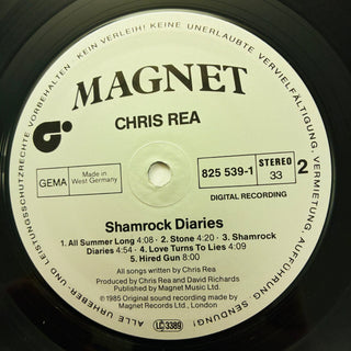 Chris Rea ‎– Shamrock Diaries LP mit OIS (NM) - schallplattenparadis
