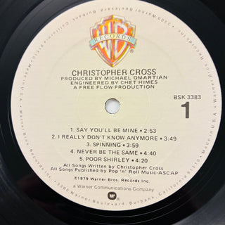 Christopher Cross – Christopher Cross LP mit OIS (NM) - schallplattenparadis