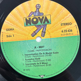 Clark-Hutchinson ‎– A=MH² LP (VG+) - schallplattenparadis
