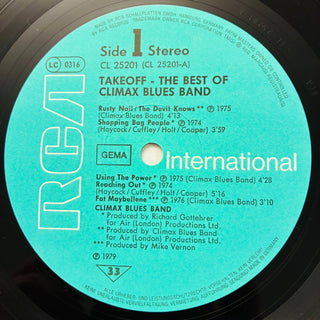 Climax Blues Band – The Best Of Climax Blues Band LP (NM) - schallplattenparadis