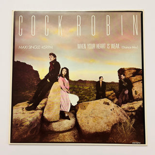 Cock Robin ‎– When Your Heart Is Weak (Dance Mix) Maxi - Single (NM) - schallplattenparadis