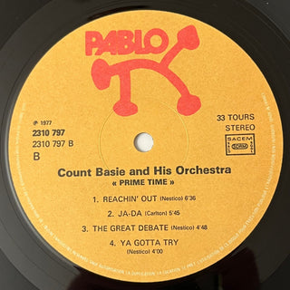 Count Basie And His Orchestra ‎– Prime Time LP (NM) - schallplattenparadis