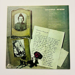 Country Joe McDonald – War War War LP (NM) - schallplattenparadis