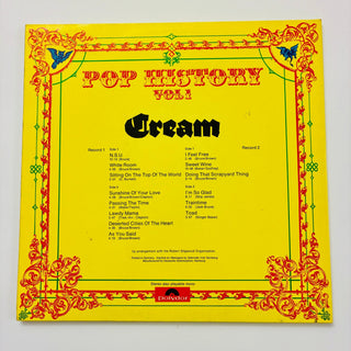 Cream – Pop History Vol. 1 Doppel LP (NM) - schallplattenparadis
