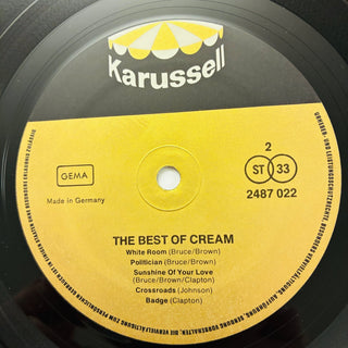 Cream – The Best Of Cream Doppel LP (NM) - schallplattenparadis