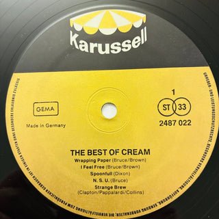 Cream – The Best Of Cream Doppel LP (NM) - schallplattenparadis