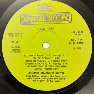 Creedence Clearwater Revival – Green River LP (NM) - schallplattenparadis