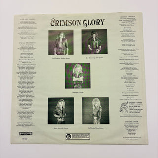 Crimson Glory ‎– Transcendence LP mit OIS (VG+) - schallplattenparadis