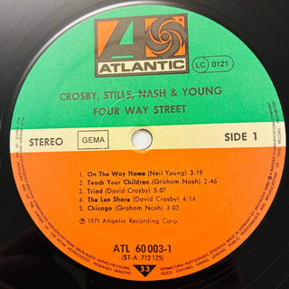 Crosby, Stills, Nash & Young ‎– 4 Way Street Doppel LP (NM) - schallplattenparadis