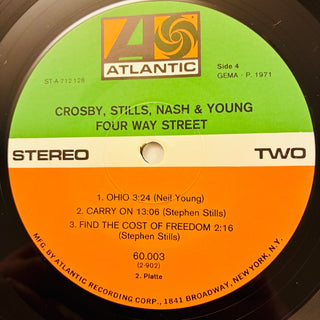 Crosby, Stills, Nash & Young – 4 Way Street Doppel LP (NM) - schallplattenparadis
