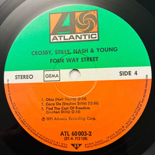 Crosby, Stills, Nash & Young ‎– 4 Way Street Doppel LP (VG+) - schallplattenparadis