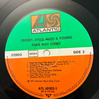 Crosby, Stills, Nash & Young ‎– 4 Way Street Doppel LP (VG+) - schallplattenparadis