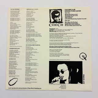 Culture Club – Kissing To Be Clever LP mit OIS (NM) - schallplattenparadis