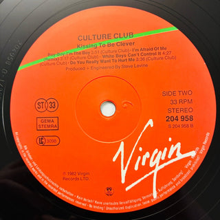 Culture Club – Kissing To Be Clever LP mit OIS (NM) - schallplattenparadis