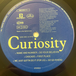 Curiosity Killed The Cat ‎– Getahead LP mit OIS (VG+) - schallplattenparadis
