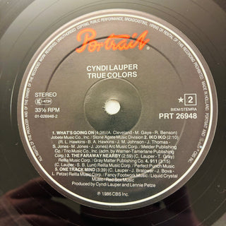 Cyndi Lauper ‎– True Colors LP mit OIS (NM) - schallplattenparadis