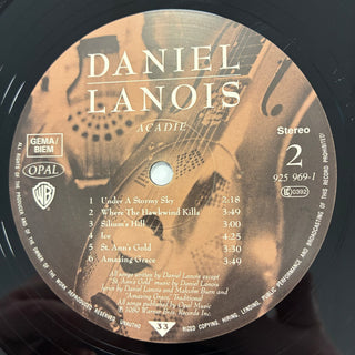 Daniel Lanois ‎– Acadie LP mit OIS (NM) - schallplattenparadis