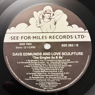 Dave Edmunds & Love Sculpture – The Dave Edmunds & Love Sculpture Single's A's & B's LP (NM) - schallplattenparadis