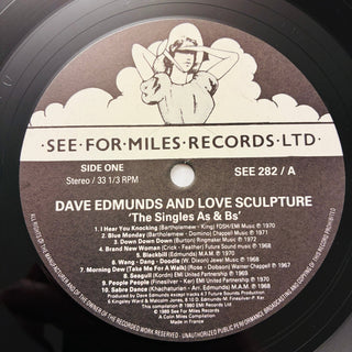 Dave Edmunds & Love Sculpture – The Dave Edmunds & Love Sculpture Single's A's & B's LP (NM) - schallplattenparadis