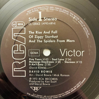 David Bowie ‎– The Rise And Fall Of Ziggy Stardust And The Spiders From Mars LP (NM) - schallplattenparadis