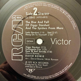 David Bowie ‎– The Rise And Fall Of Ziggy Stardust And The Spiders From Mars LP (NM) - schallplattenparadis