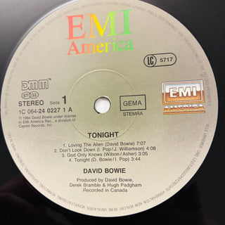 David Bowie – Tonight LP (VG+) - schallplattenparadis