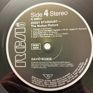 David Bowie – Ziggy Stardust - The Motion Picture Doppel LP (NM) - schallplattenparadis
