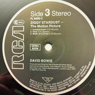 David Bowie – Ziggy Stardust - The Motion Picture Doppel LP (NM) - schallplattenparadis
