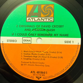 David Crosby / Graham Nash – 2 Originals Of David Crosby & Graham Nash Doppel LP (NM) - schallplattenparadis
