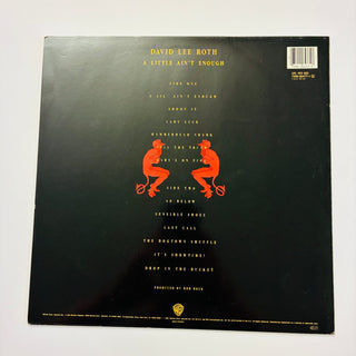 David Lee Roth ‎– A Little Ain't Enough LP mit OIS (NM) - schallplattenparadis